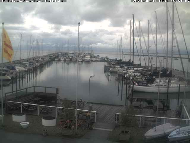 Webcam in Höllviken - Standort Blick auf den Hafen